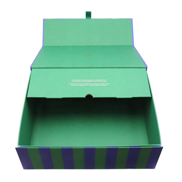 Wholesale Luxury Gifts Packaging Box Custom Size Foldable Paper Box with Magnetic Lid Magnet Box